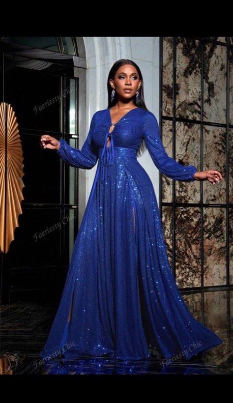 strapless open back dress SHEIN Modelyn Women's Solid Color Ruffled Flare Sleeve Maxi Elegant Dr |  Dress main image 0