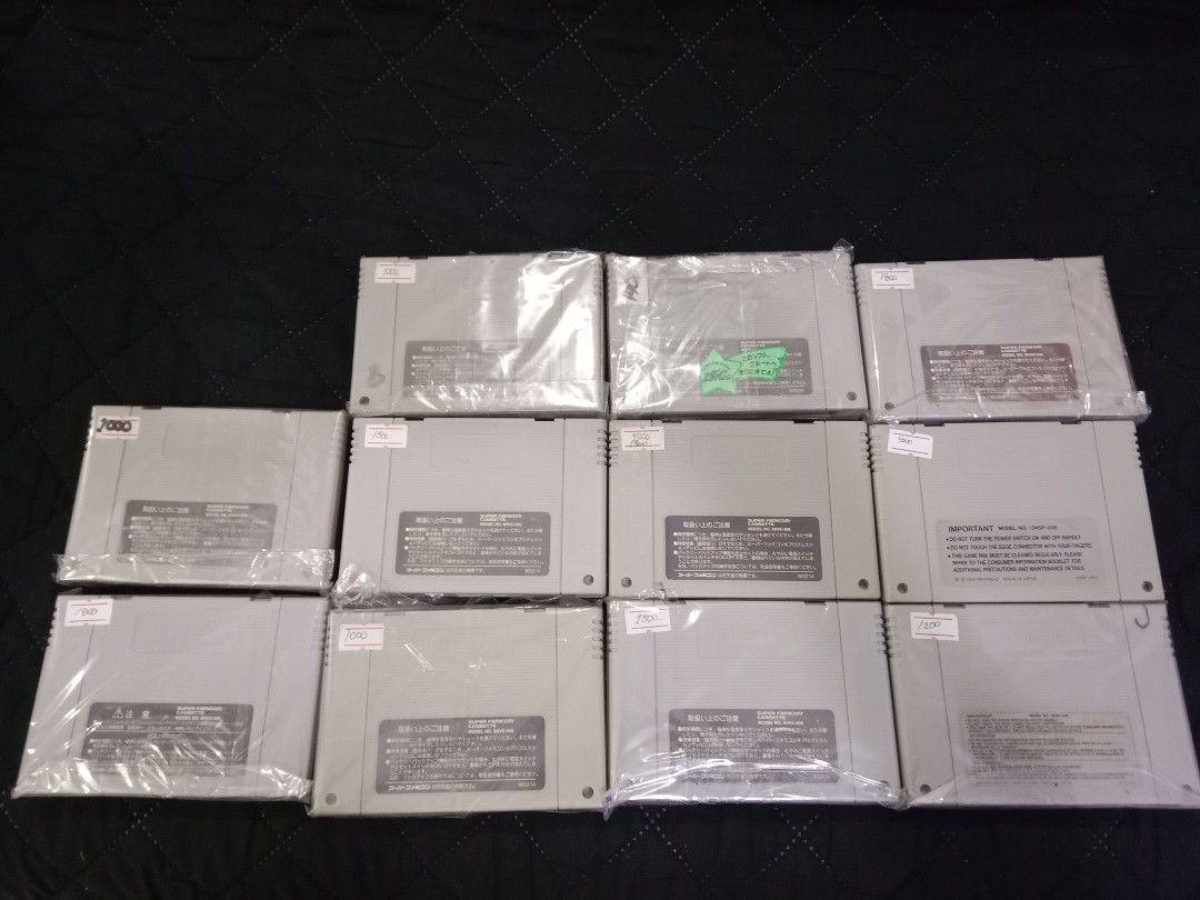 SNES And SFC Cart Game (Category: Nintendo) located in Quezon City. Submitted by rgsph140 (Listing ID 1374840767, Image 2). Description: FOR SALE: SNES AND SFC CART GAMES All Working Tested And Authentic 💯 Description: SNES/SFC CART GAMES Pricelist: Sold-Hagane (JPN) Sold-The Pirates Of Dark Water (PAL) 1500-Zoku The Legend Of Bishin (JPN) 1000-Brutal: Paws Of Fury (JPN) 1500-Contra 3 Alien Wars (JPN) 1400-Super Starwars (JPN) 1800-Bishoujo Sens
