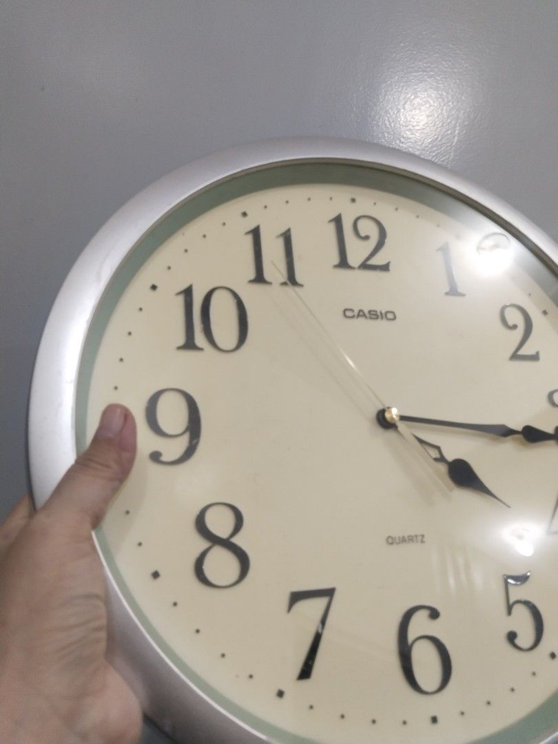 Super Sale! Affordable Big Casio Wall Clock 😍👌 (Category: Clocks) located in Malolos. Submitted by afford.japan (Listing ID 1374855374, Image 2). Description: Super Sale! Affordable Big Casio Wall Clock 😍👌.