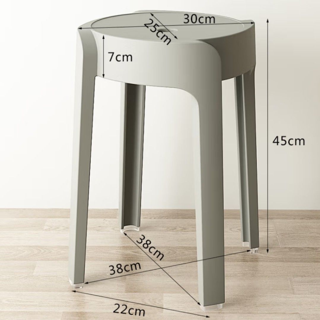 Super sturdy stackable stools x2 (Category: Chairs) located in Singapore. Submitted by snowlyly87597 (Listing ID 1374633976, Image 1). Description: Brand new Stackable set of two collection from 387395.