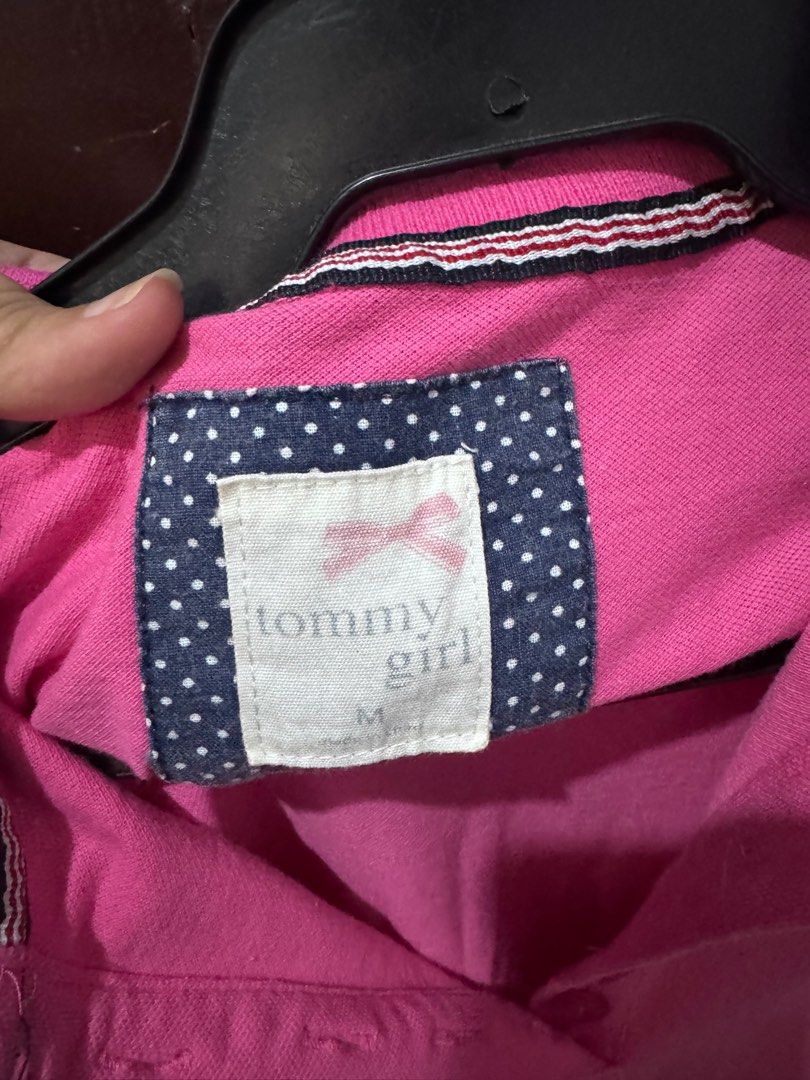 Tommy Polo Shirt (Category: Others Tops) located in Mandaluyong City. Submitted by ksc_stuff (Listing ID 1374712918, Image 2). Description: Color: Pink.