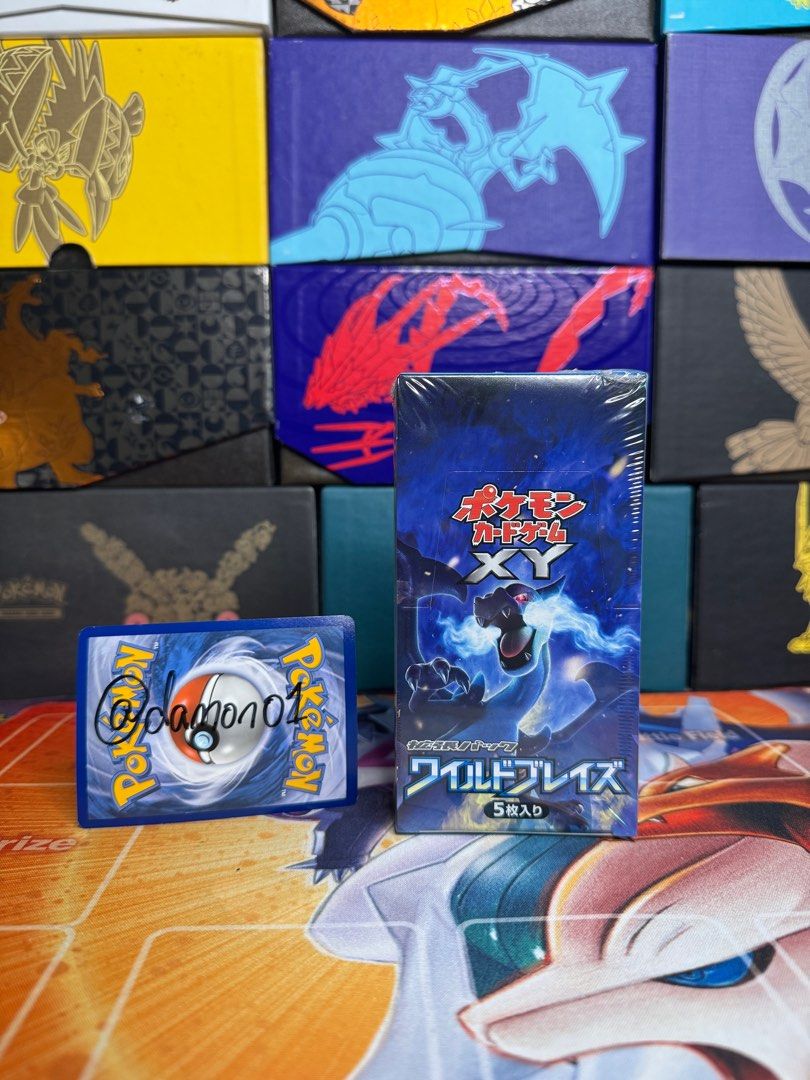 2014 Pokmon Wild Blaze XY2 Japanese Booster Box, , & - Carousell