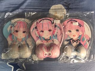 ホロライブ 湊あくあ 立体マウスパッド 湊阿庫婭 立體滑鼠墊 hololive64174360746243110