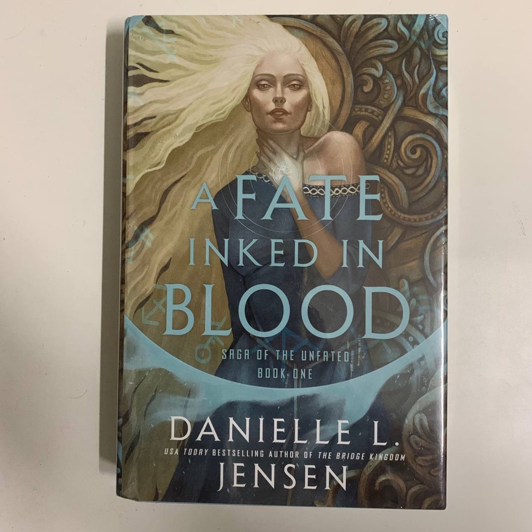 A Fate Inked In Blood by Danielle L. Jensen (Hardcove),