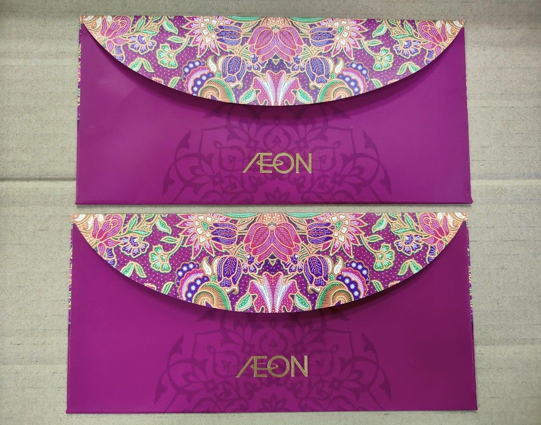 Aeon Envelope AEON - SAMPUL RAYA, Hobbies & Toys, Collectibles & Memorabilia, Stamps ...