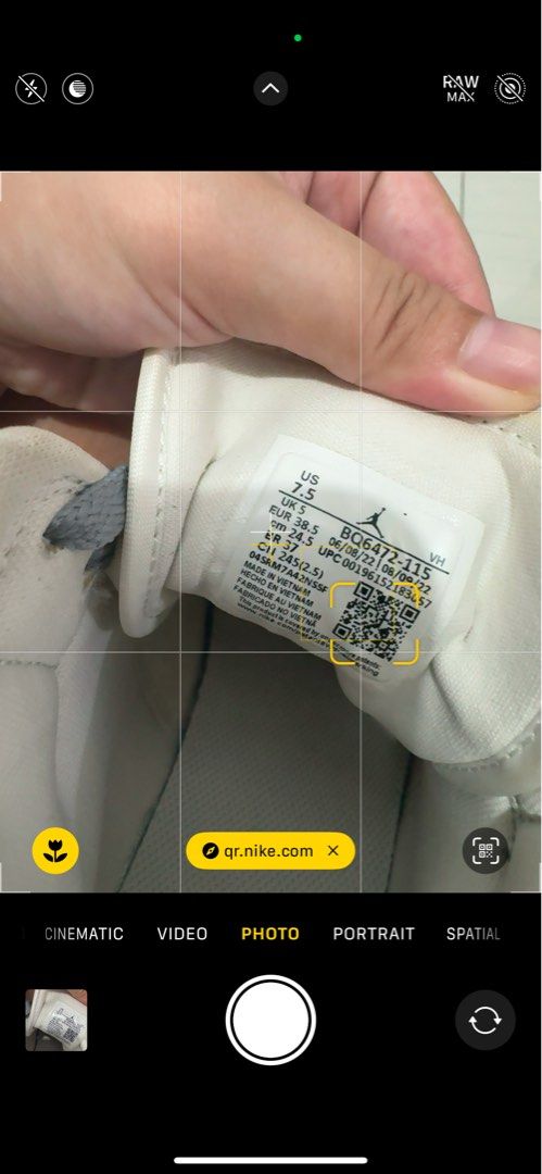 Air Jordan 1 Mid Gray (Category: Sneakers) located in Taguig. Submitted by bncdnc (Listing ID 1374910021, Image 2). Description: Used 4x only Air Jordan 1 Mid Colour Shown: Sail/White/Stealth No Box Size 24.5cm .