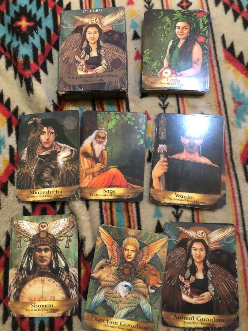 Angels and Ancestors Oracle Card deck (Category: Storybooks) located in Quezon City. Submitted by markgolveo (Listing ID 1375078436, Image 2). Description: Angels and Ancestors Oracle Card deck.