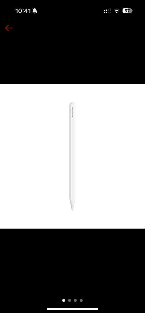 Apple Pencil Pro (Category: Other Accessories) located in Singapore. Submitted by kimnyla (Listing ID 1375042534, Image 1). Description: Bought wrong model for Apple Pencil. It’s not compatible for my iPad Pro as mine is iPad Pro 11 (4th gen). It’s unseal and still brand new as I just got it today (15/6/25) just to try thinking I bought the right model. Please buy so I can buy the right model. RTP: $199 This Apple Pencil Pro is compatible with th