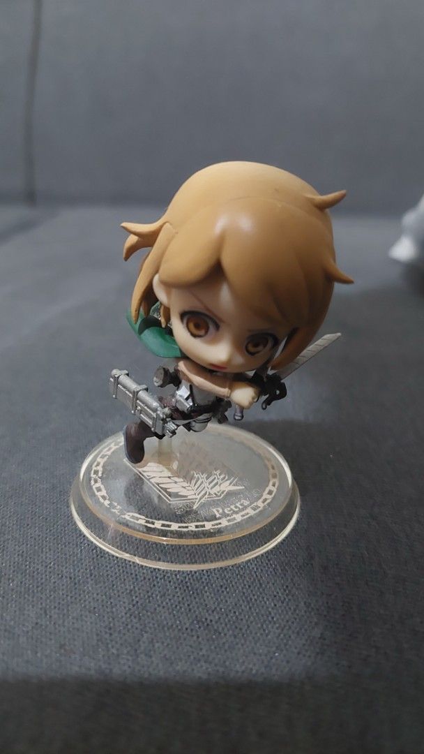 Attack on Titan Figurines (Category: Figurines & Statues) located in Pasig City. Submitted by toysrnotus (Listing ID 1375066795, Image 3). Description: P250 Each, P700 Set.