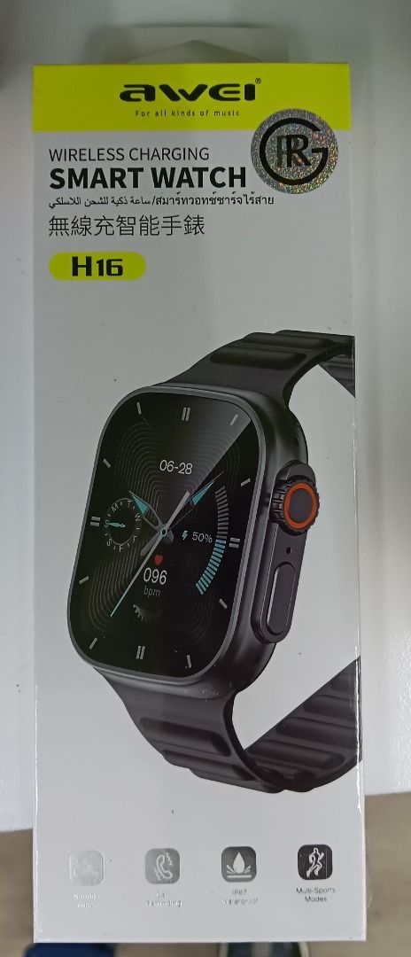 Awei H16 Smart Watch, Mobile Phones Gadgets, Wearables Smart