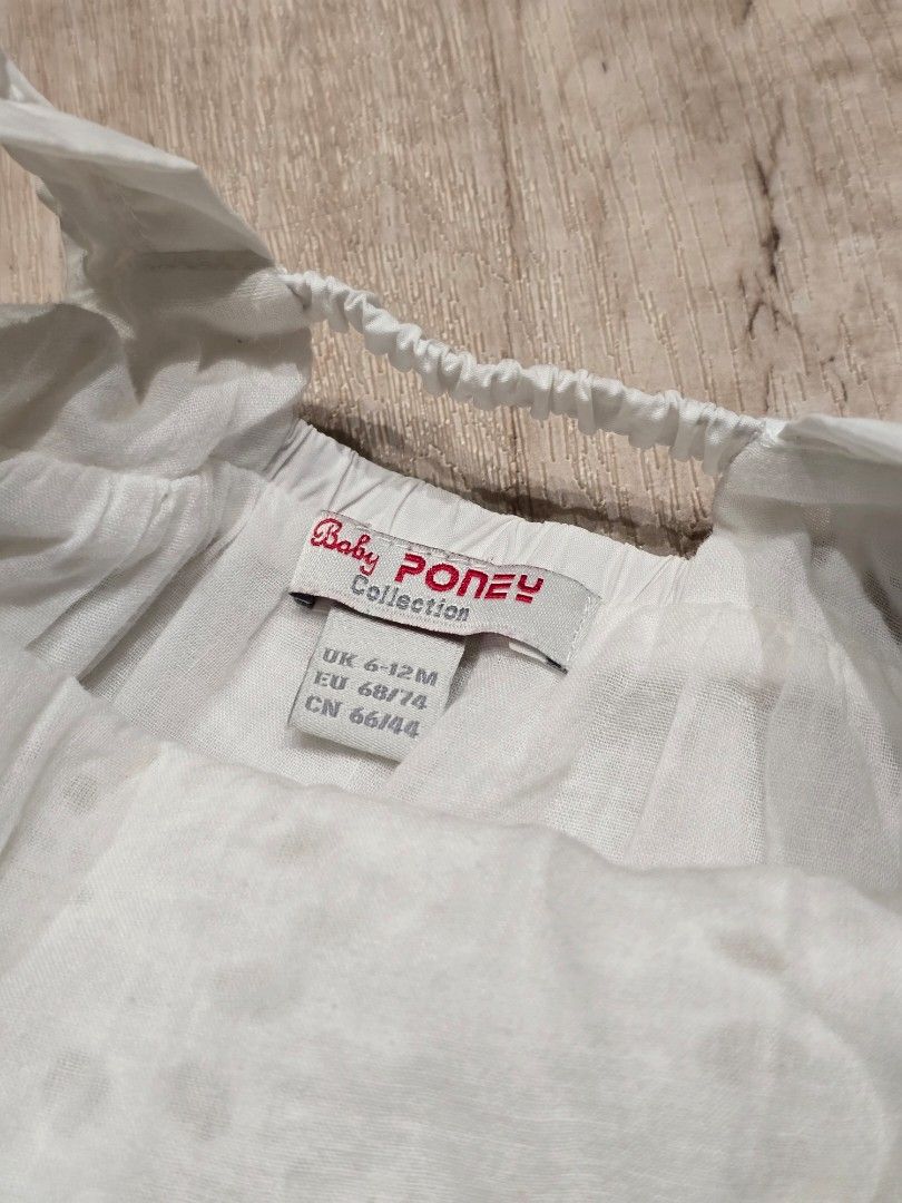 Baby Ponnie Collection 6-12months dress (Category: Babies & Kids Fashion) located in Singapore. Submitted by photographysgtown (Listing ID 1375027533, Image 2). Description: still very new self collect or delivery thanks.