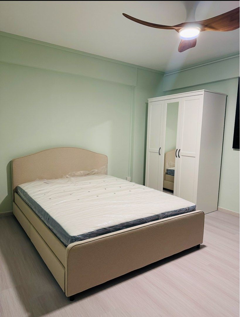 Bed Frame and Mattress