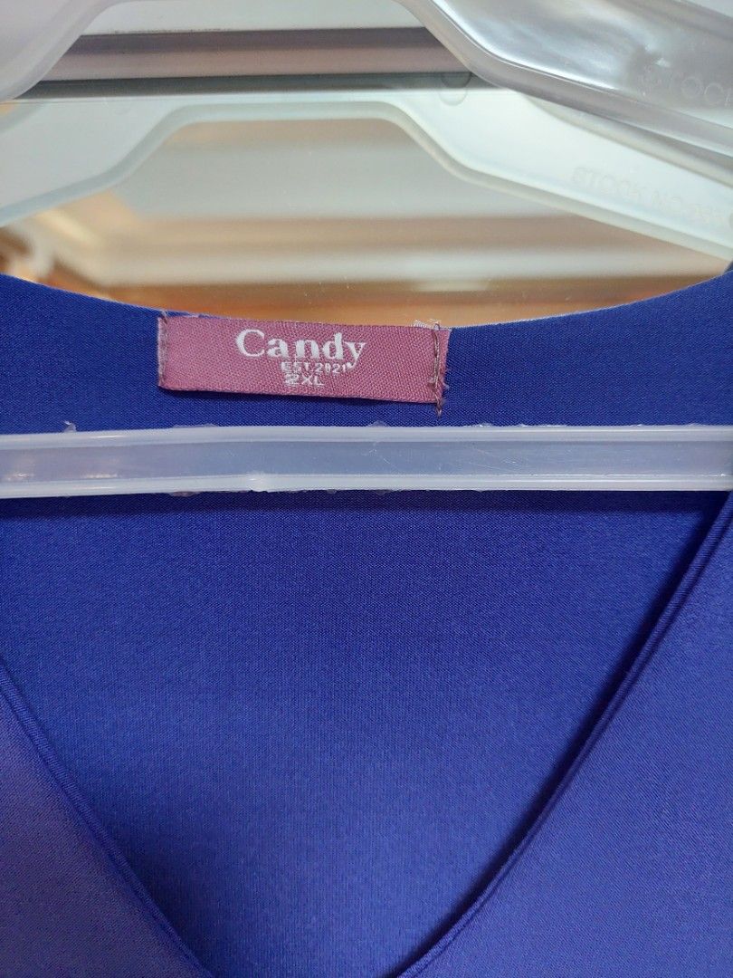 Candy bodysuit in royal blue (2xl) (Category: Others Tops) located in Manila. Submitted by serila (Listing ID 1374929958, Image 2). Description: RFS: masikip saken best fit: L-Semi XL MOP: Gcash MOD: Buyer ang magbbook!! LOC: Manila.