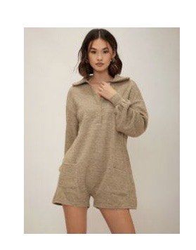 Collared Romper (Category: Rompers) located in Singapore. Submitted by nglncl (Listing ID 1374968670, Image 1). Description: HELP ME CLEAR MY CLOTHES!! for a limited time only as i will be donating unsold clothes! Thank you so much! :) SUPER LOVE LOVE this romper😭.. so comfy and perfect for dress down days.. i might just keep this😅.
