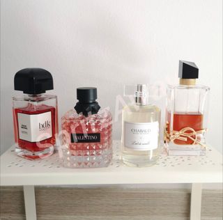 Decants: Donna Born In Roma, Rouge Smoking, Libre Le Parfum, Lait de Vanille64184921026433110