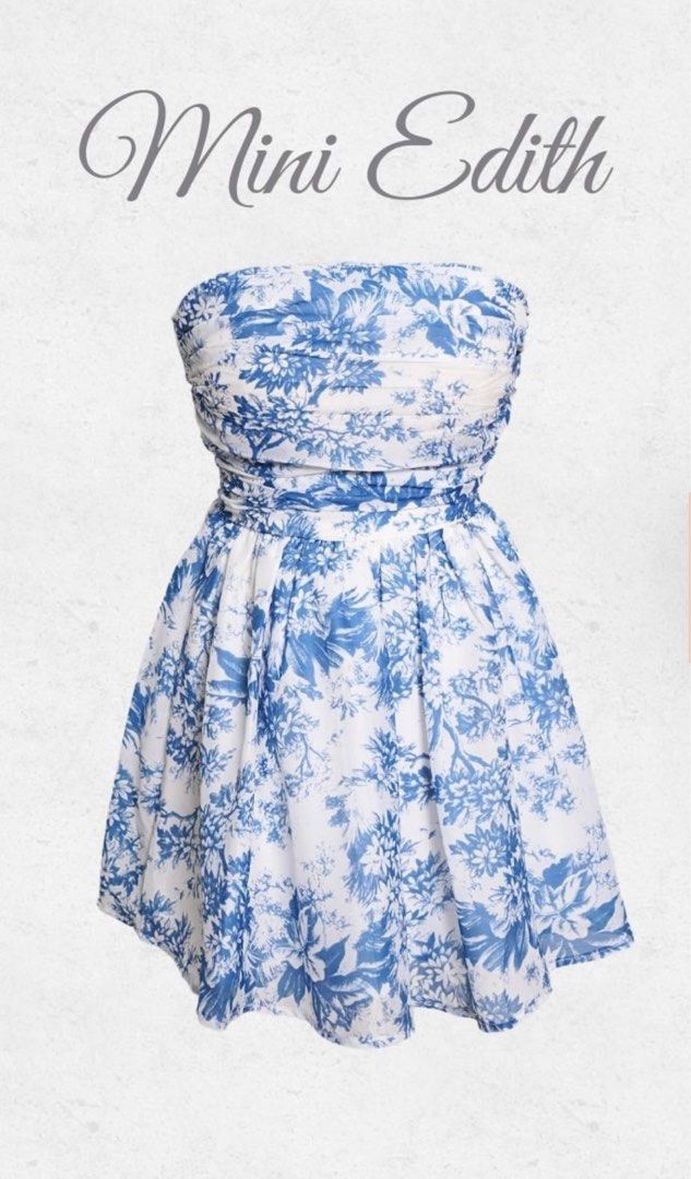 Edith Mini Romper Dress (Royal Blue Floral) carrislabelle (Category: Dresses) located in Singapore. Submitted by goldensmiles (Listing ID 1374904555, Image 1). Description: BNWT tagged size XL Meet up at Raffles Place/pasir Ris mrt only Mailing by Smartpac only (rates aligned with singpost).