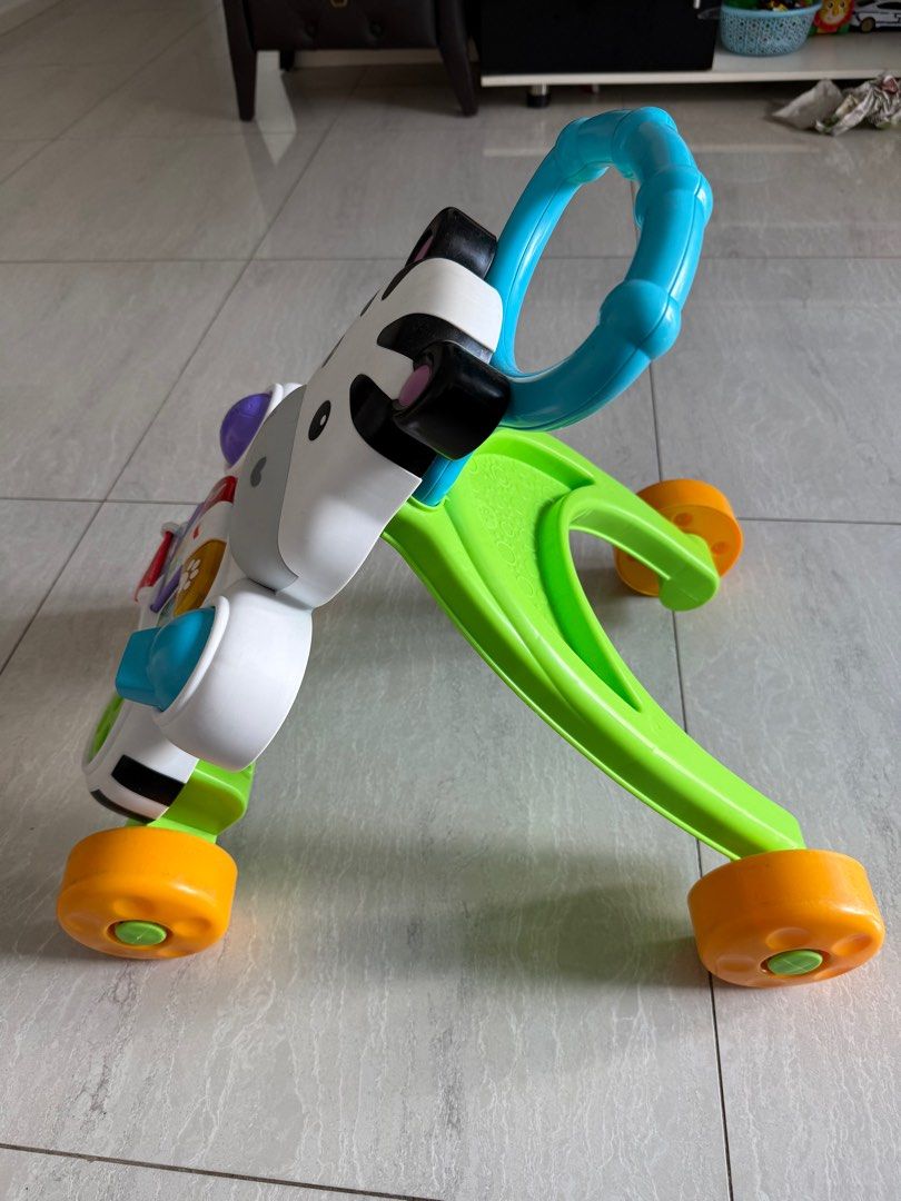 Fisher Price Walker (Category: Infant Playtime) located in Singapore. Submitted by satyendrasaini (Listing ID 1374896308, Image 2). Description: Fisher price walker Very helpful to initiate kids walking independently. Very good condition. All features working..