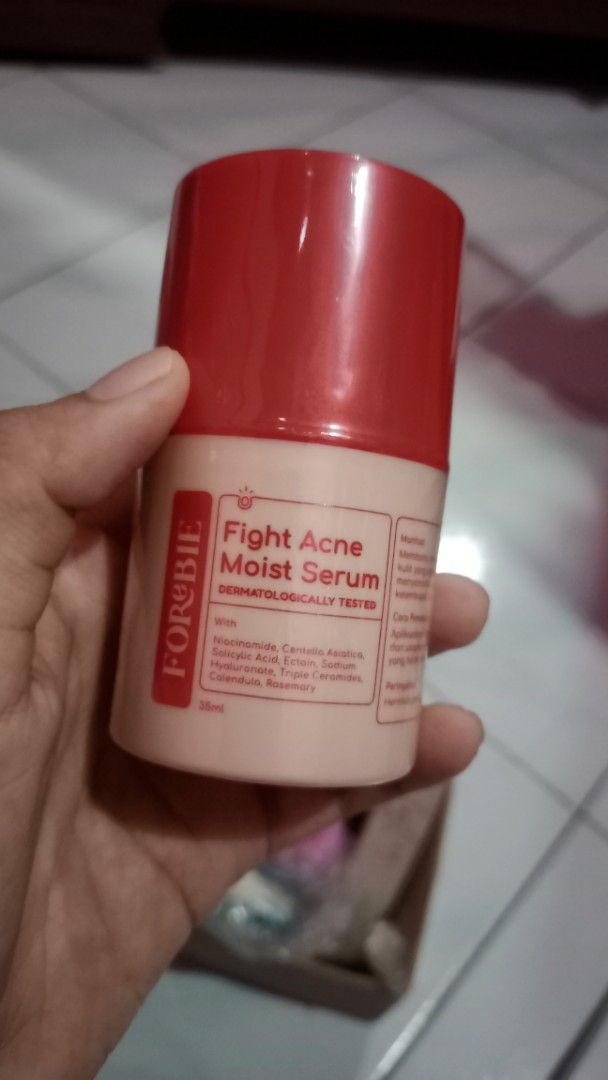 Forebie Fight Acne Moist Serum 35ml, Kesehatan & Kecantikan, Kulit ...