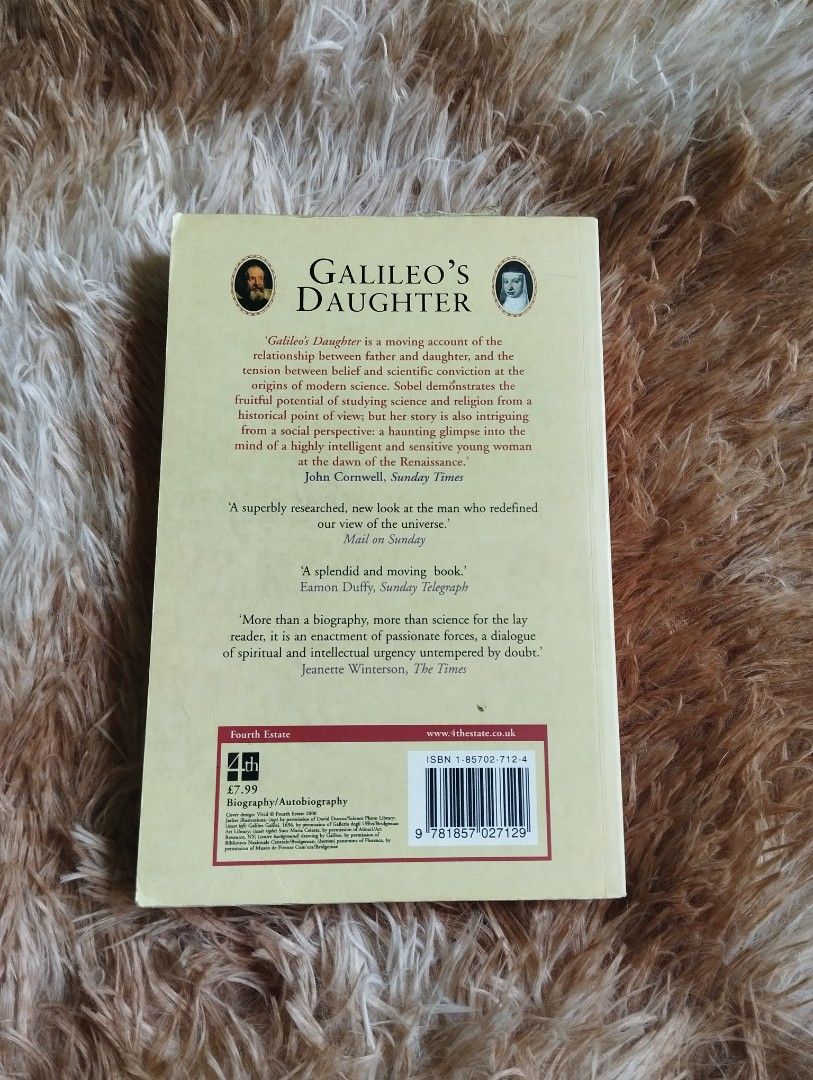 Galileo's Daughter - Dava Sobel (Category: Storybooks) located in Santa Elena. Submitted by rereadit (Listing ID 1374927923, Image 3). Description: .