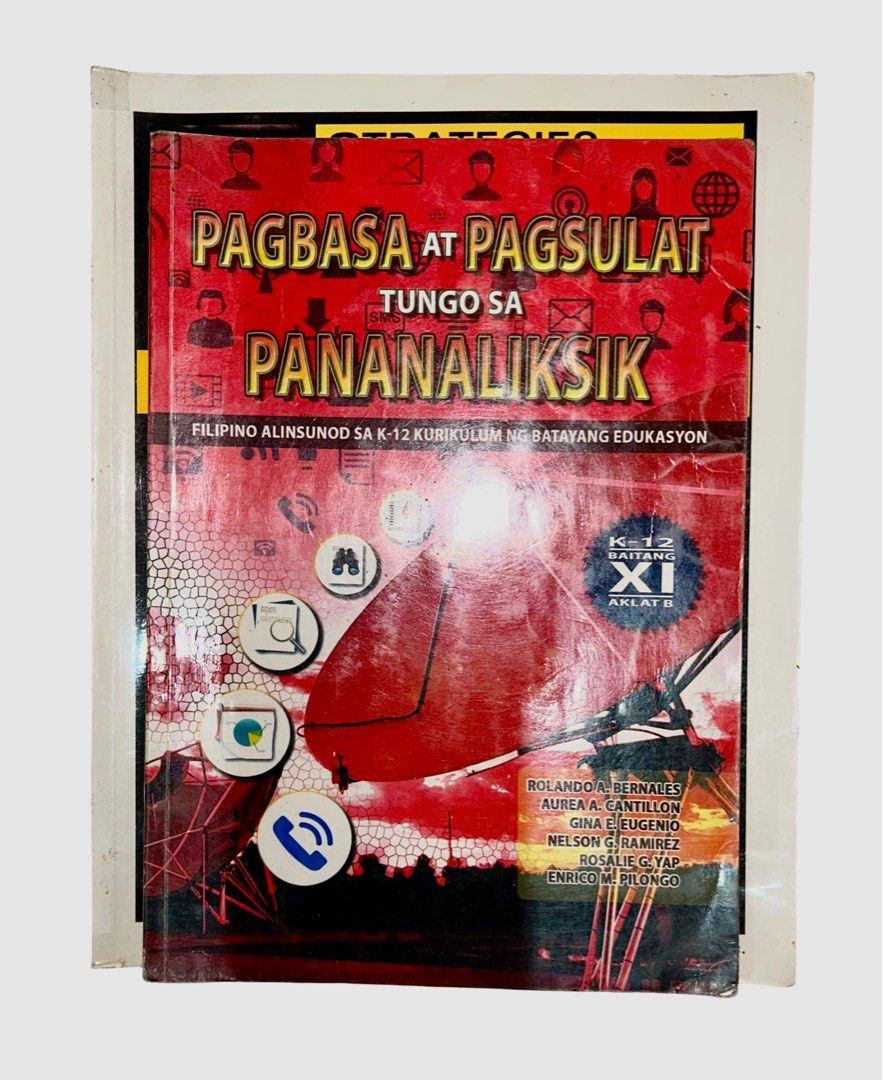 Grade 11 Textbooks (Category: Textbooks) located in Quezon City. Submitted by faststone.ba186f (Listing ID 1375036602, Image 2). Description: For sale Grade 11 Textbooks p150 each will give discount for take all pickup Valle Verde 5 Pasig City.