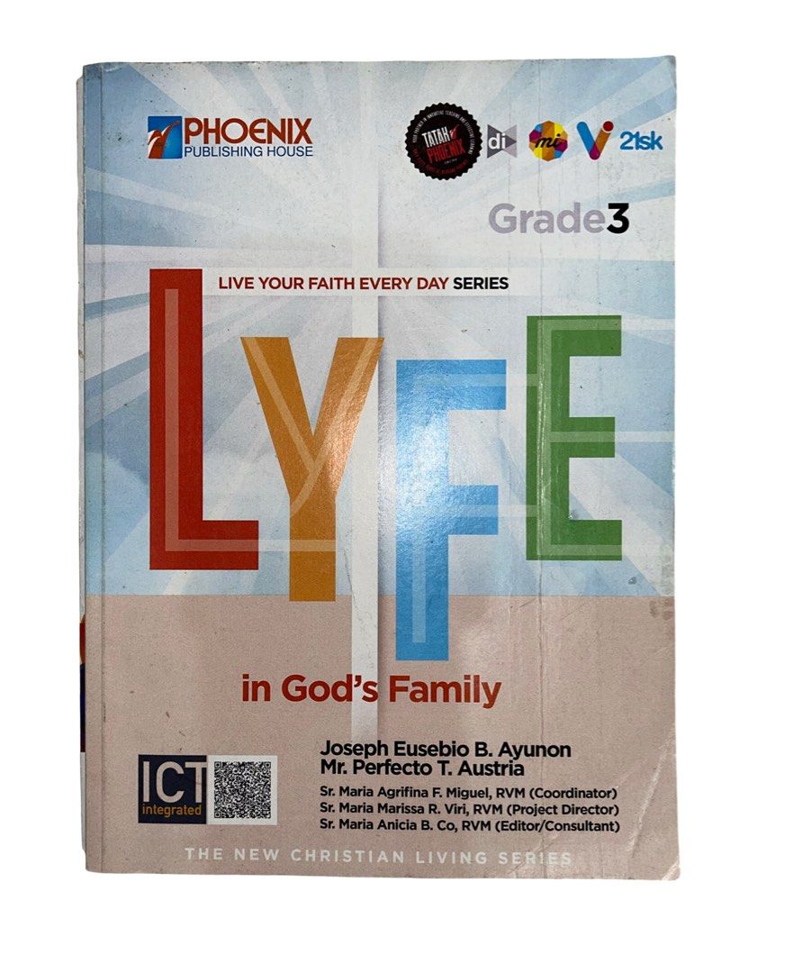 Grade 3 Textbooks (Category: Textbooks) located in Quezon City. Submitted by faststone.ba186f (Listing ID 1375041216, Image 3). Description: For sale Grade 3 Textbooks p150 each will give discount for take all pickup Valle Verde 5 Pasig City.