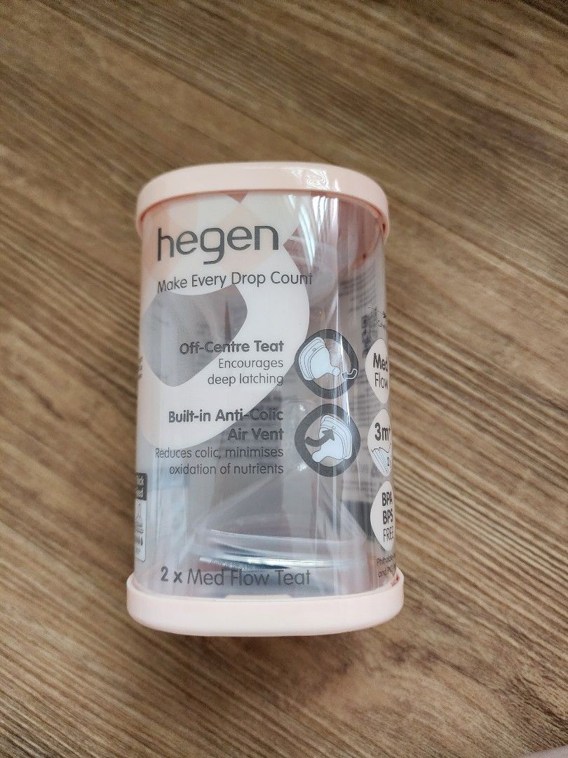 Hegen medium flow teat x2 (Category: Breastfeeding & Bottle Feeding) located in Singapore. Submitted by livtry (Listing ID 1374889240, Image 1). Description: Brand new. letting go cheap.
