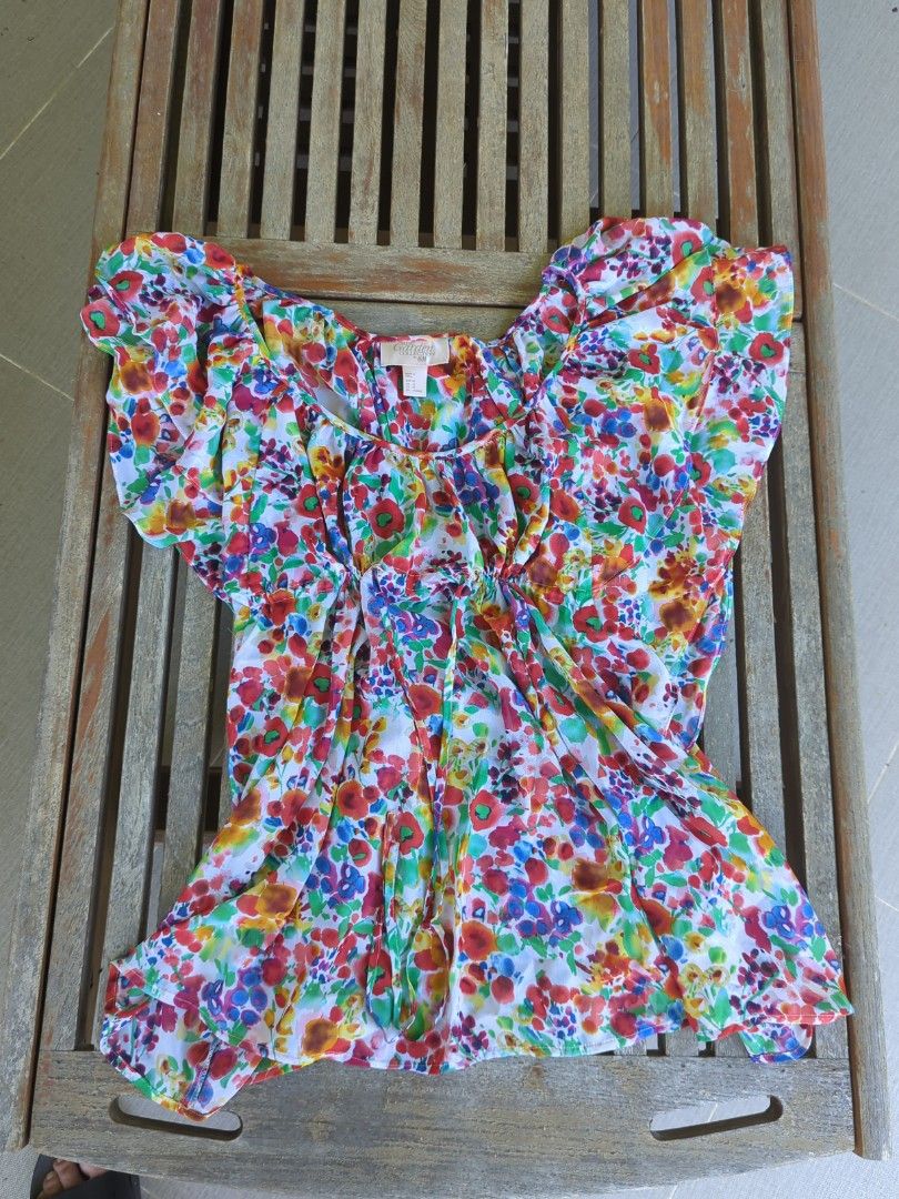 H&M Flowery Top (Category: Blouses) located in Taguig. Submitted by hlco13 (Listing ID 1374913862, Image 1). Description: .
