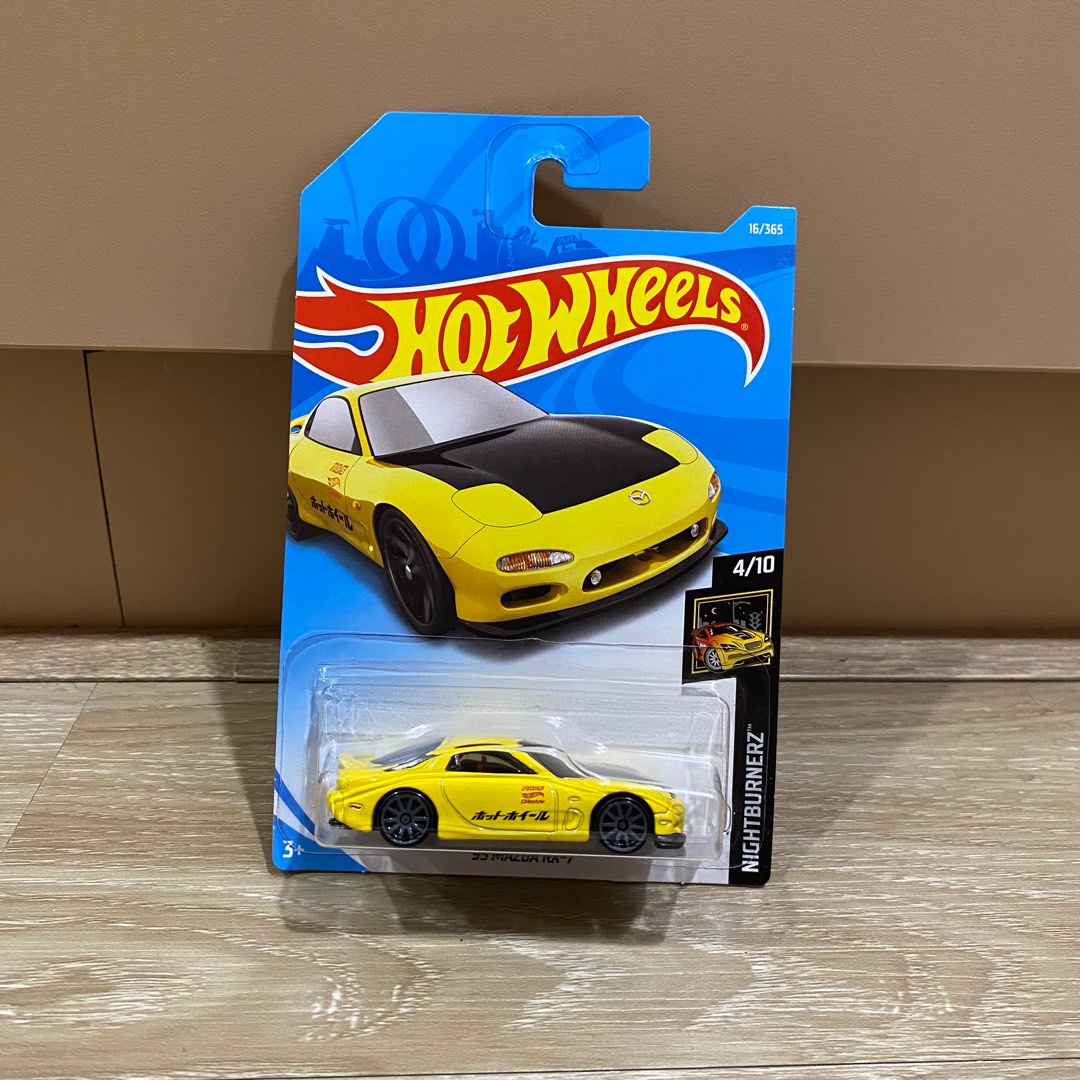 Hotwheels mazda rx7 kuning new, Toys & Collectibles, Mainan di Carousell