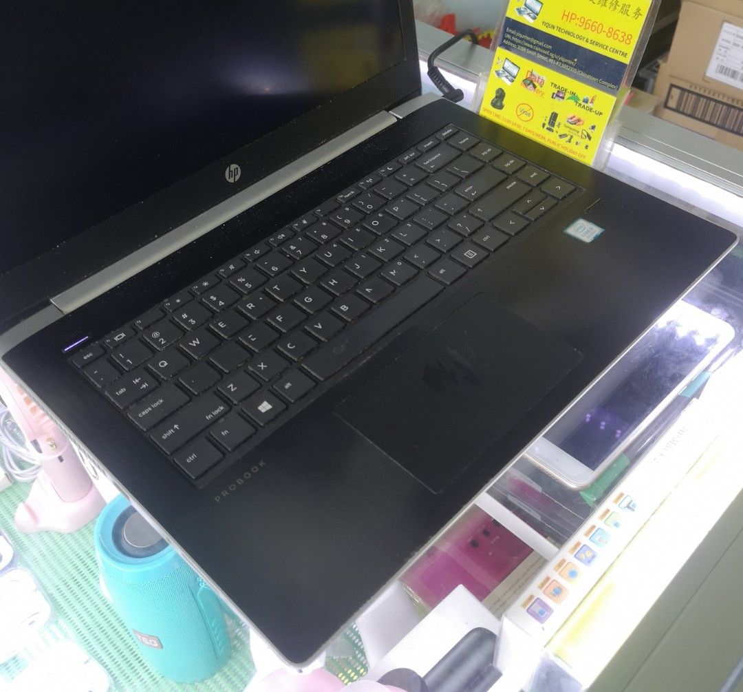 $165 --- [WHATS APP 9.6.6.0.8.6.3.8] HP Probook 440 G5 i5 / SSD / CDC Voucher Available (Category: Laptops & Notebooks) located in Singapore. Submitted by yiquntec (Listing ID 1374968459, Image 2). Description: $165 --- [WHATS APP 9.6.6.0.8.6.3.8] HP Probook 440 G5 i5 / SSD / CDC Voucher Available Processor: Intel Core i5-8250U RAM: 8GB SSD: 256GB Graphic Card : NVIDIA GEFORCE 930MX Display: 14 inch OS: Win10 Pro Battery working but can not last 