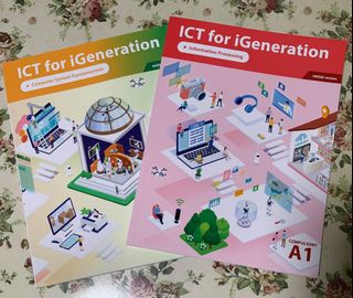 ICT for iGeneration A1, A2, D1, D2, E, 興趣及遊戲, 書本 & 文具, 教科書 - Carousell