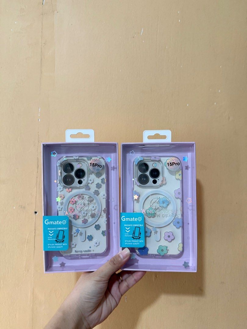Iphone 15 pro cases (Category: Cases & Sleeves) located in Manila. Submitted by prettythrift07 (Listing ID 1374942079, Image 1). Description: Super pretty!! Just like a kate spade case. Good quality and light weight!! Currently using one now ✨ Magsafe compatible!!! - pm me for more pic and details - avail for 16 pro max, 16 pro, iphone 16 plus and iphone 16, iphone 15 pro max and iphone 15 pro Support small business!! Loc: marikina Shipping tru l