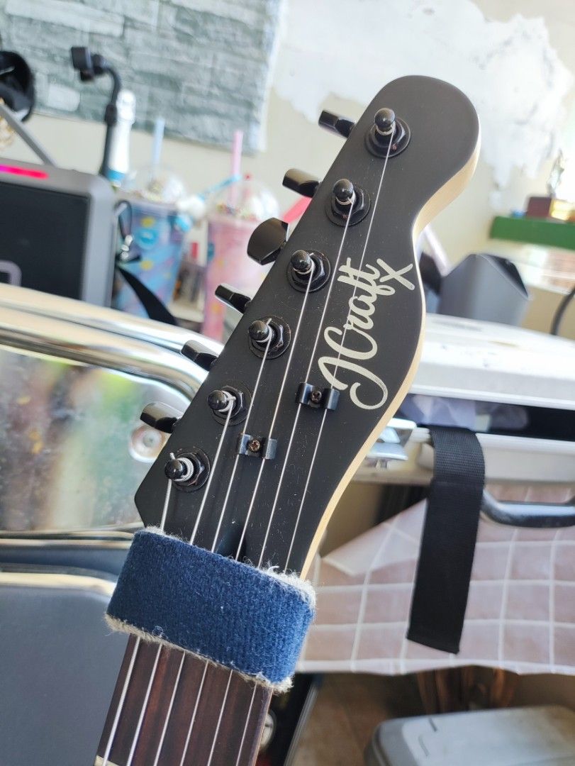 JCraft LTX-1 With All Accessories as Set or Package (Category: Musical Instruments) located in Baliuag. Submitted by vernede.guzman (Listing ID 1374919544, Image 2). Description: JCRAFT TELE LTX1 LTX-1 : - Dual Humbucker Wilkinson ceramic - Split coil on neck Humbucker pickup - Hardtail bridge - Stock machine Head tuners - Low action guitar strings - Used for a couple of gigs and practice sessions - Minor scratches and rusting that will not affec