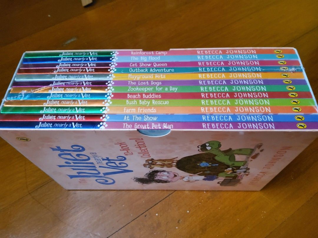 Juliet Nearly A Vet (Penguin) (Category: Storybooks) located in Manila. Submitted by misterduksuna (Listing ID 1374900947, Image 1). Description: 12 books Message for inquiries.
