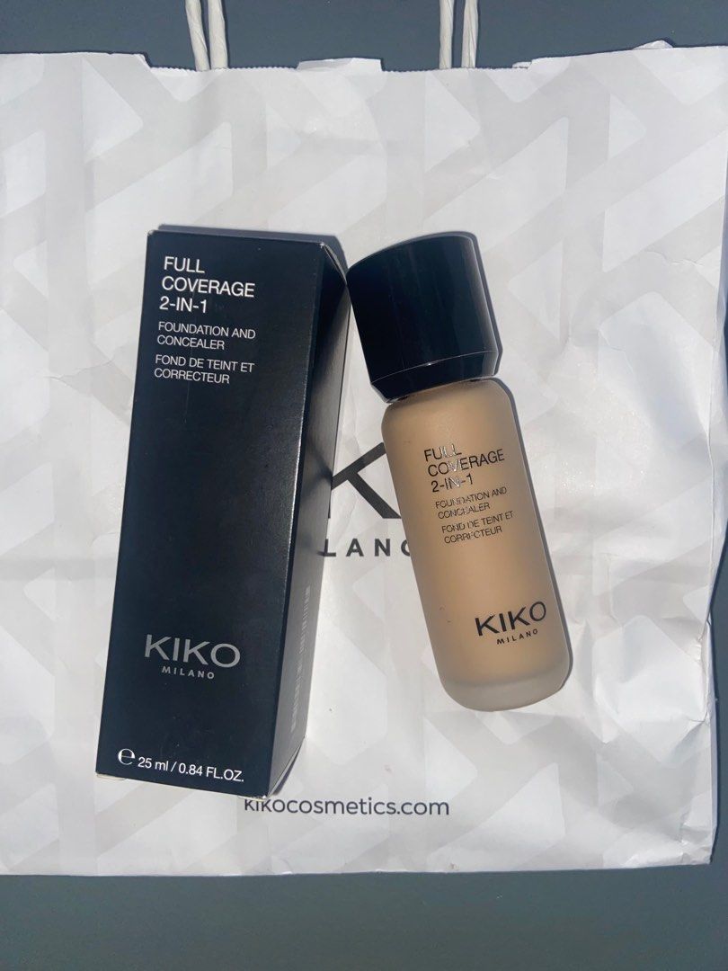 Kiko milano foundation (Category: Makeup) located in Paranaque City. Submitted by shnn121699_ (Listing ID 1374934003, Image 1). Description: bought in alabang town center. rfs: shade doesn’t match to my skin. inclusion: receipt, box & paperbag.