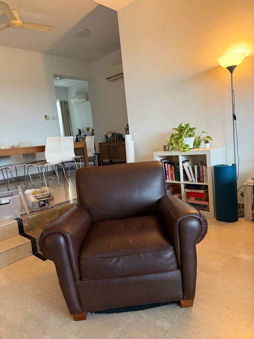 Leather Sofa (Category: Sofas) located in Singapore. Submitted by bryan267 (Listing ID 1374953413, Image 1). Description: Bulk discounts available, please go through my profile for more pictures.
