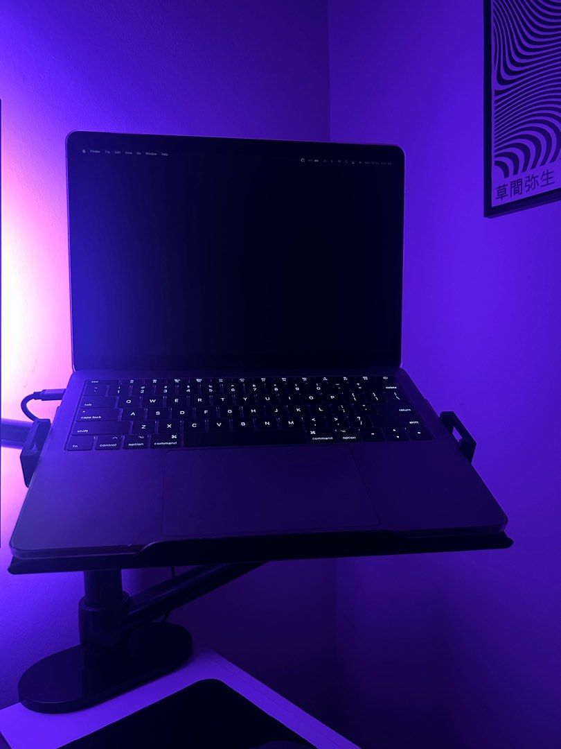 MacBook Pro 13-inch 2017 (Category: Laptops & Notebooks) located in Singapore. Submitted by cheapthrillcycles (Listing ID 1375074960, Image 1). Description: 13-inch MacBook Pro with 2.3 GHz Dual-Core Intel Core i5 processor, 8 GB memory, and Intel Iris Plus Graphics 640. Features a 13.3-inch (2560 x 1600) Retina display. macOS Ventura Version 13.4 installed. Battery health is shown in the image. Able to do a slight nego, laptop is in great condit