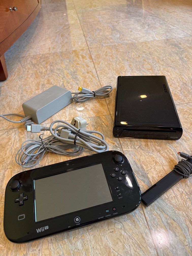 Nintendo Wii U Black631088331676171111