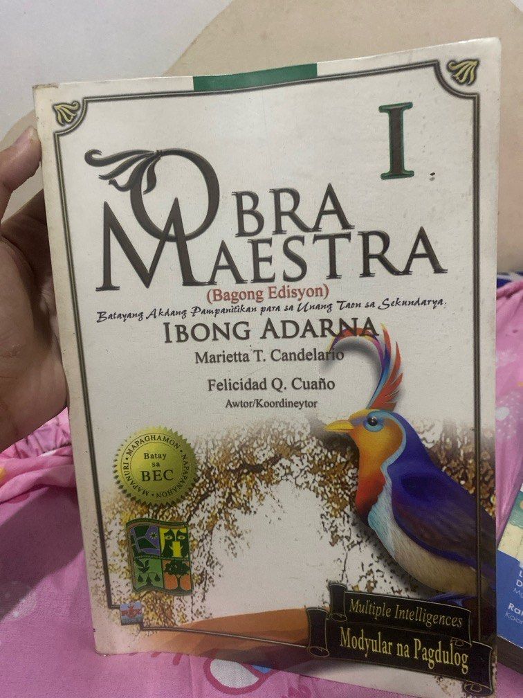 Obra Maestra 1 - Ibong Adarna (Category: Children's Books) located in San Mateo. Submitted by alyhdr (Listing ID 1375006400, Image 1). Description: complete pages has name written on the side of the book.