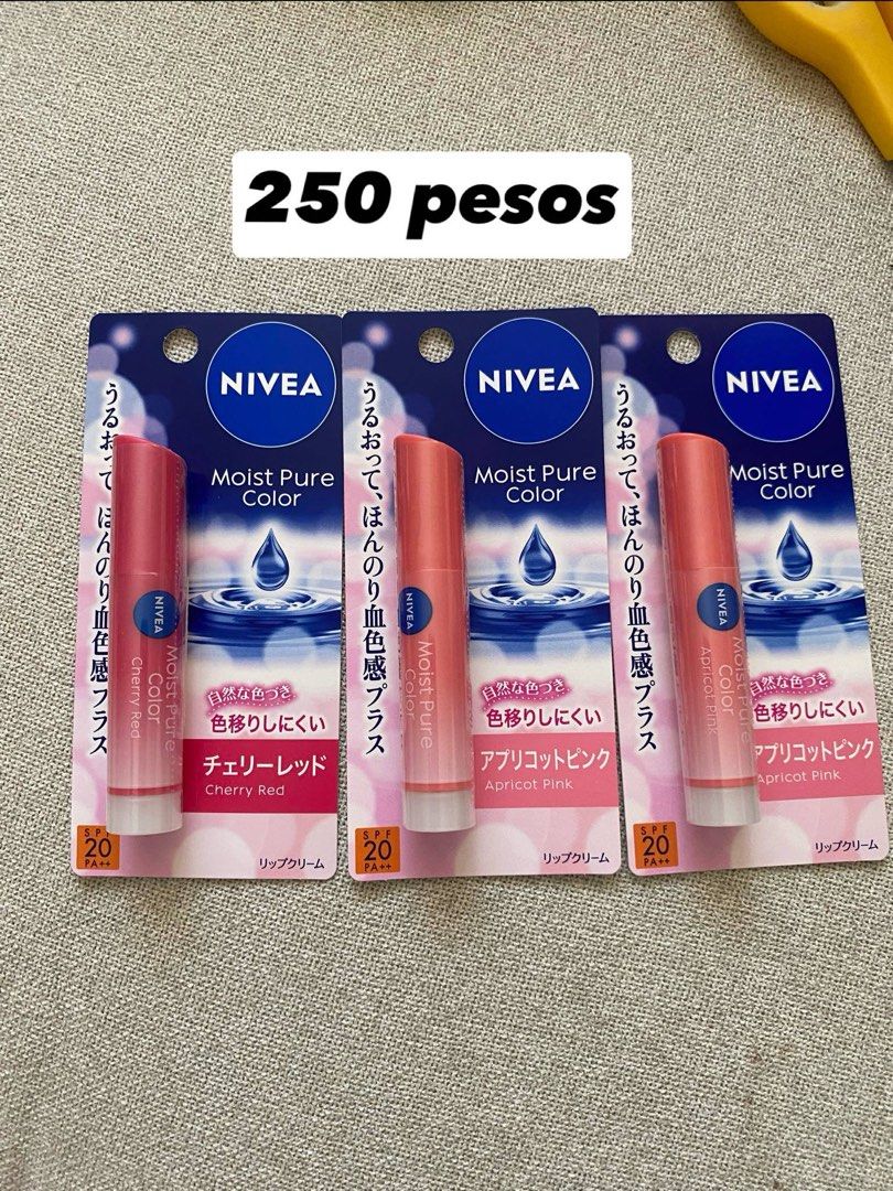 Original Nivea Lip Balm from Japan (Category: Makeup) located in Paranaque City. Submitted by ceceandphoebe (Listing ID 1374991919, Image 1). Description: Location: Parañaque Mop: GCash / Bdo / Bpi / Maya.