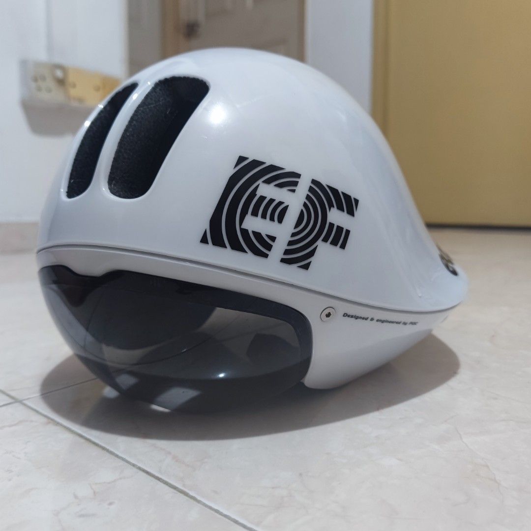 Aero Helmet Ef Education First Helmet POC TEMPOR EF TT AERO HELMET
