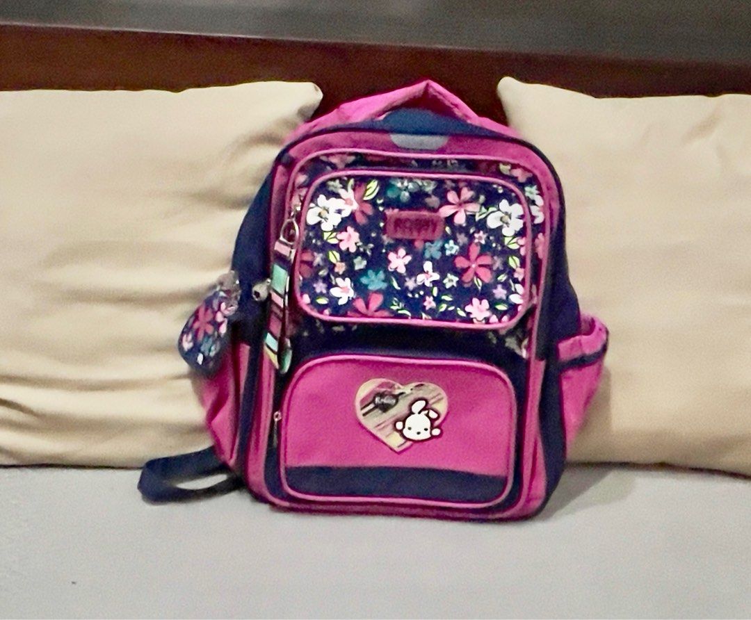 School Bag Robby rabbit backpack (Category: Backpacks) located in Marikina City. Submitted by emypaz9 (Listing ID 1375019644, Image 2). Description: Backpack with laptop/ ipad compartment Excellent item 9.6/10 Location: Marikina / Boni Serrano QC Gcash payment Sf shoulder by buyer (lalamove/grab) .