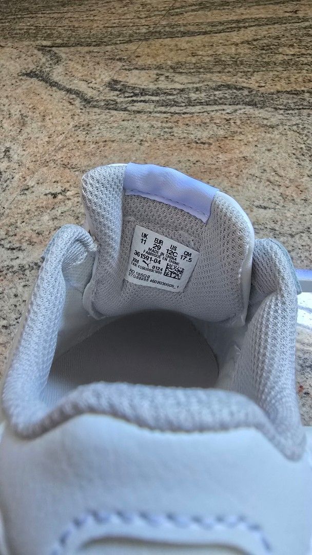 School Shoes (Category: Babies & Kids Fashion) located in Singapore. Submitted by chengca (Listing ID 1374916603, Image 3). Description: not worn brand new Puma shoes. size: UK 11 reasons: too small..