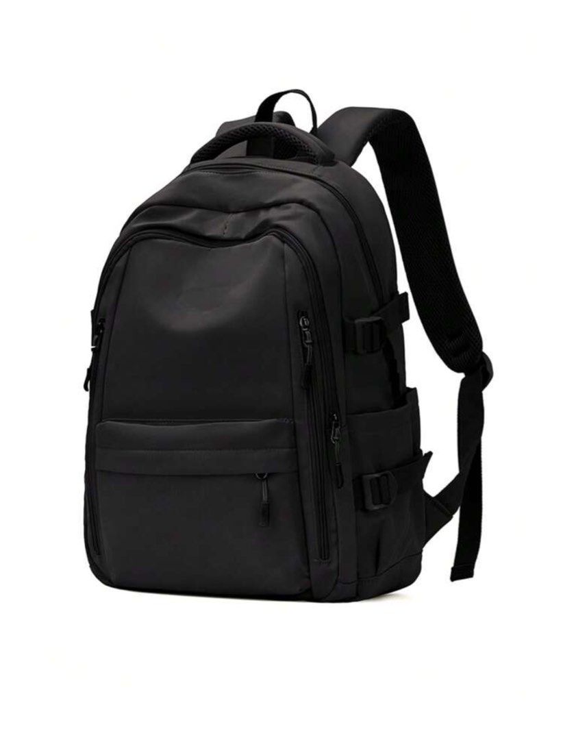 School Travel Backpack Laptop (Category: Backpacks) located in Cavite. Submitted by randomyseller (Listing ID 1374937170, Image 1). Description: Bought from shein dont hse it anymore cuz my parents gave me a new backpack SUPER DURABLE GOT IT FOR ONE MONTH AS A GIFT Waterproof sya🙏🏻🙏🏻 good fabric no damage good quality good for school or work.