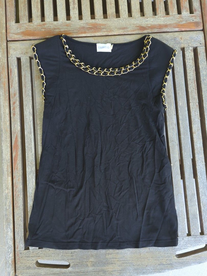 Tango Top with Chain (Category: Blouses) located in Taguig. Submitted by hlco13 (Listing ID 1374913596, Image 1). Description: .