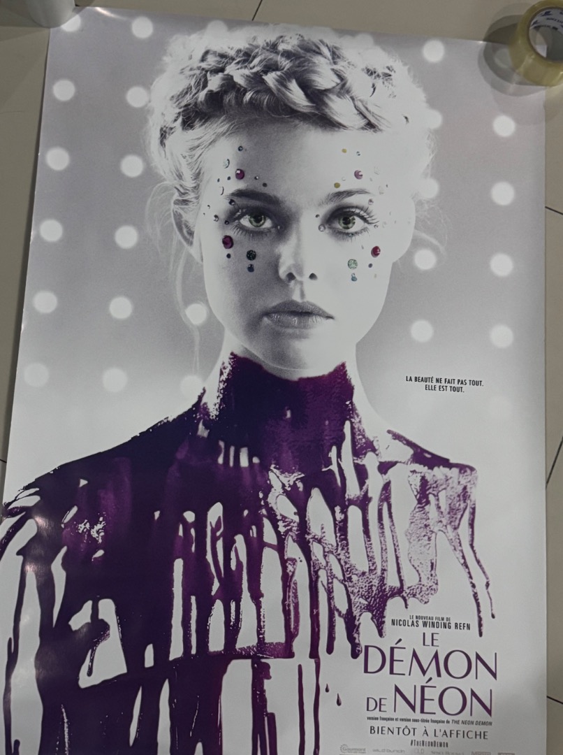 The Neon Demon Original French Movie Poster, Hobbies & Toys ...