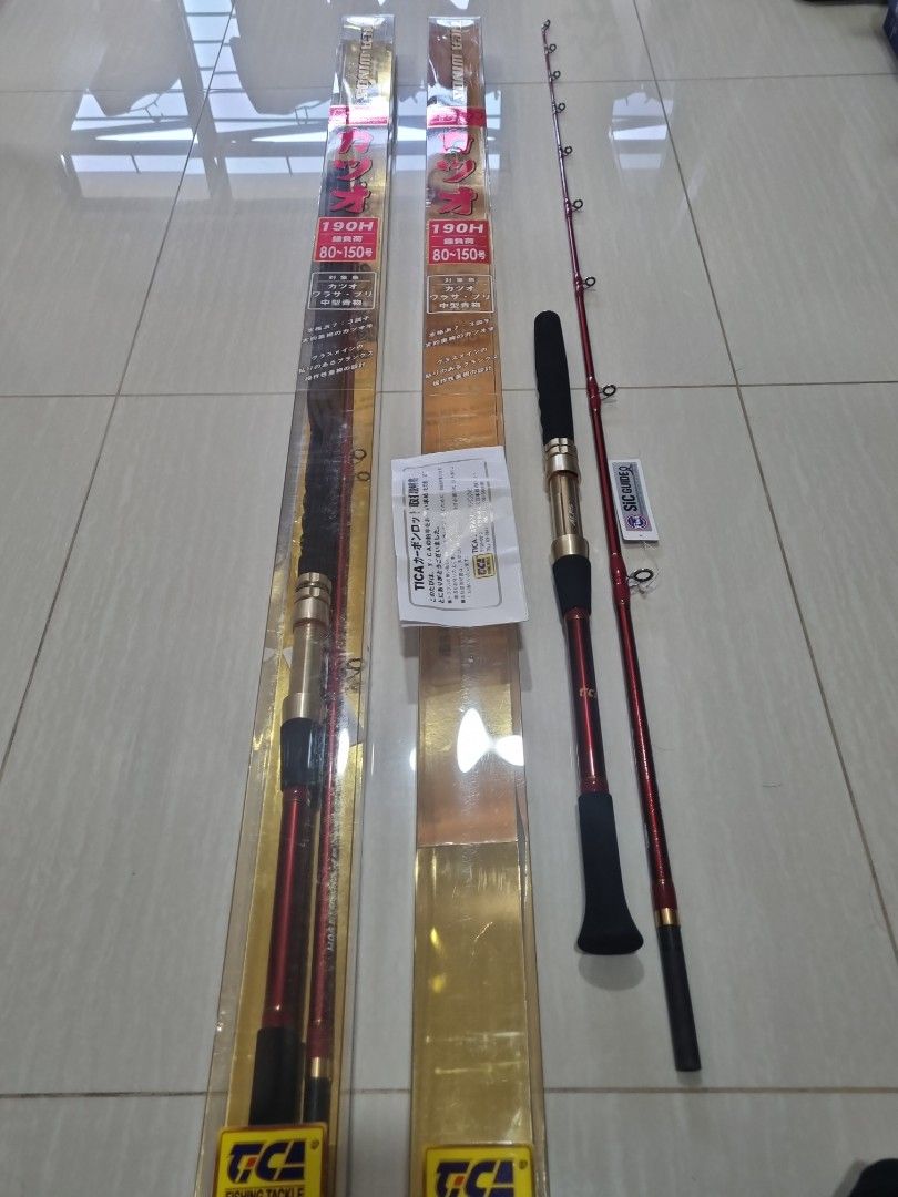 TICA WINDS BPカツオ 190H 青物 Tica Japan Electric Reel fishing rod