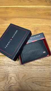 Tommy Hilfiger Men's Wallet 100% Newđ„ Cambridge Passcase Leather Genuine Dark Blue64188260394755110