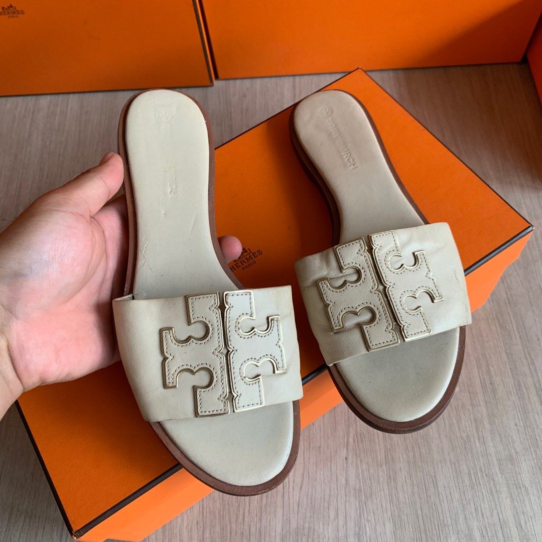 Tory Burch Sandals original size Fesyen Wanita, Sepatu di
