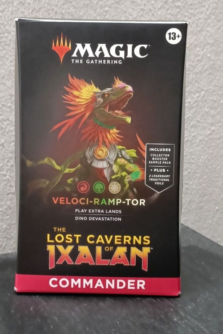 veloci-ramp-tor MTG Lost caverns of Ixalan precon deck Commander EDH ...