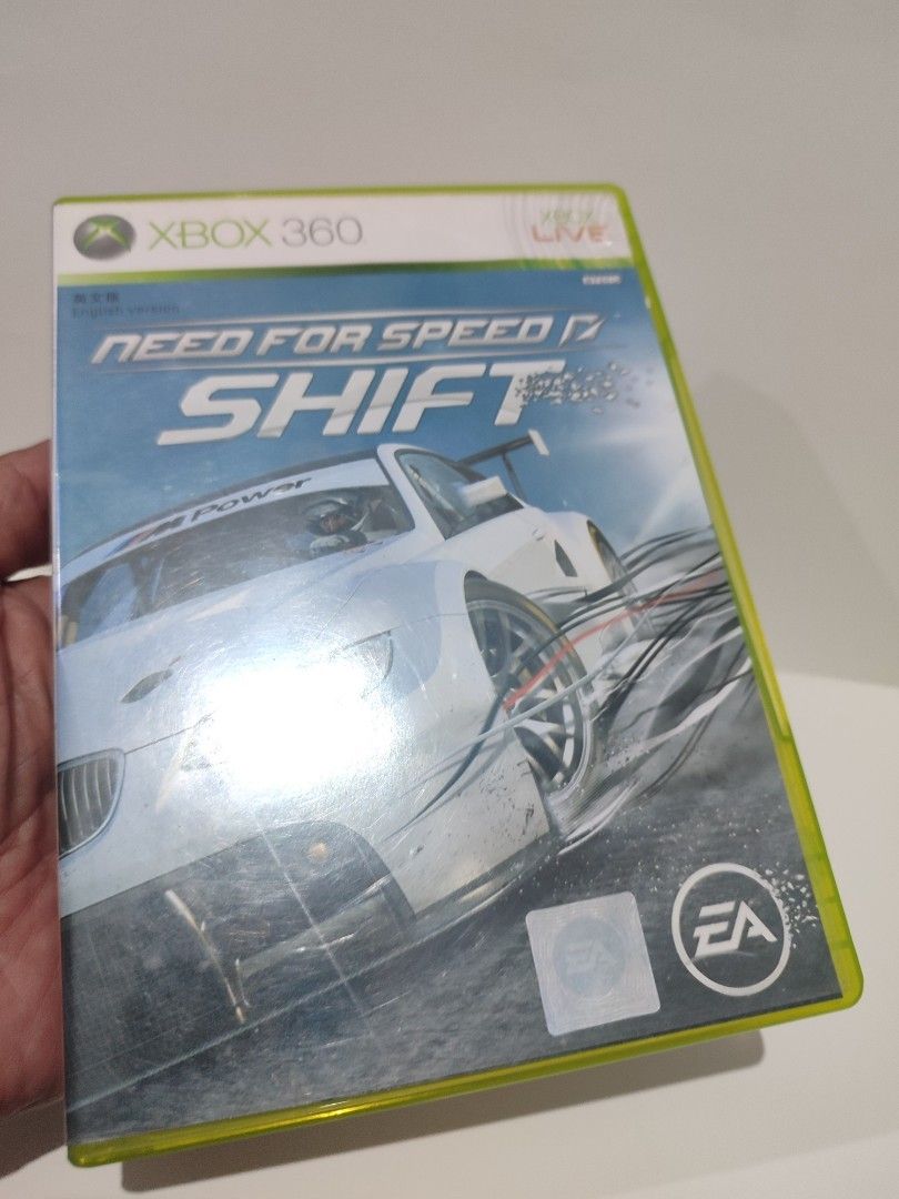 XBOX 360 - Need for Speed Shift (PRE-OWNED) "for NTSC-J & NTSC" (Category: Xbox) located in Mendez-Nunez. Submitted by sf2_gameshop (Listing ID 1375035724, Image 2). Description: PLEASE READ: Compatible only with NTSC-J and NTSC region Xbox 360 consoles.. NTSC-J - √ (Yes) NTSC - √ (Yes) PAL - X (No) CONDITION: a pre-owned item. The disc has some scratches (see photos) but its not affecting the gameplay. It comes with a manual and inserts. GENRE: 